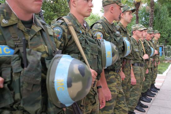 RUSSIAN PEACEKEEPERS ABKHAZIA