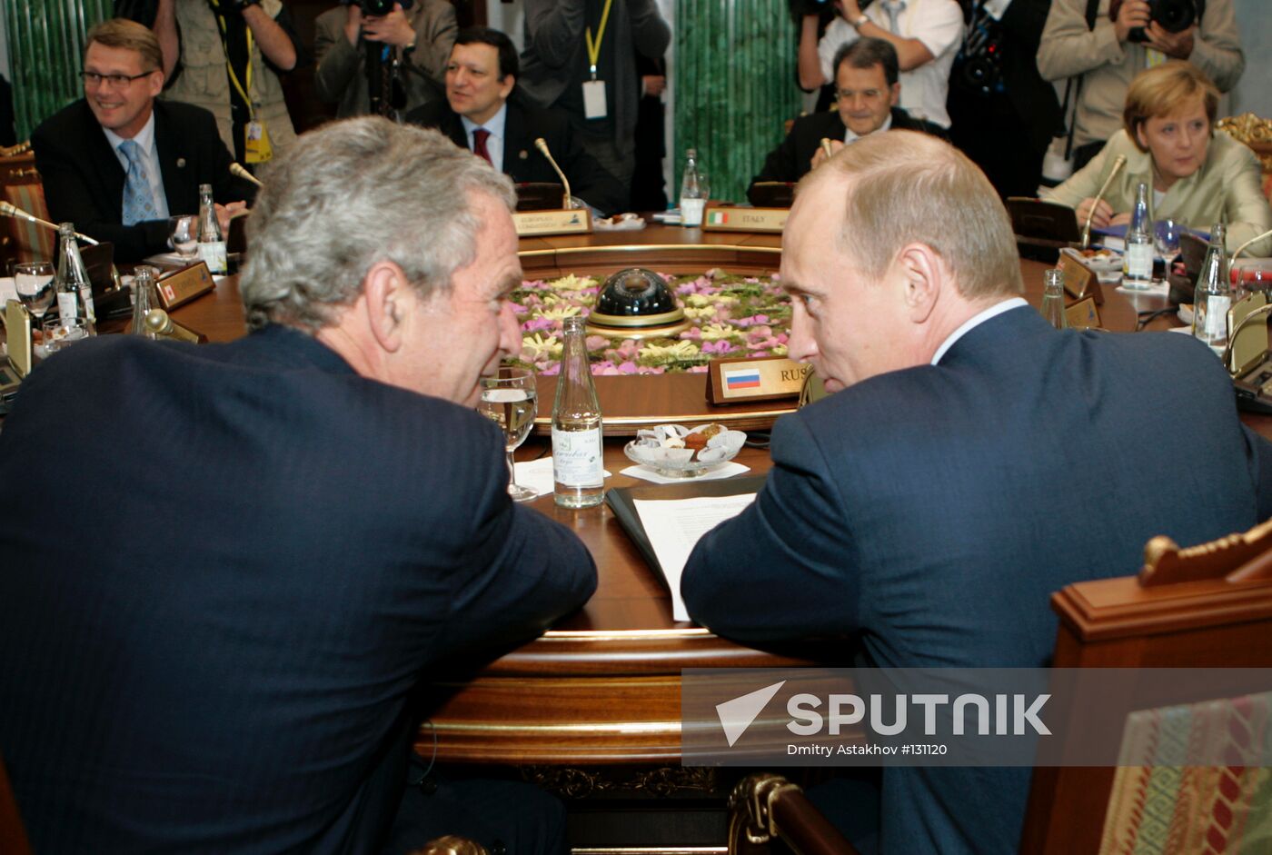 SECOND WORKING MEETING OF G8 LEADERS