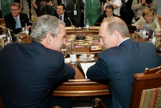 SECOND WORKING MEETING OF G8 LEADERS