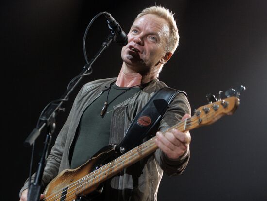 BRITISH MUSICIAN STING