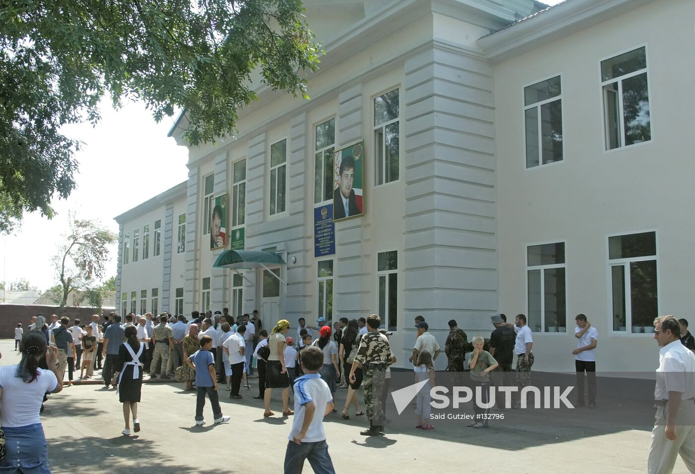 NEW SCHOOL IN CHECHNYA 