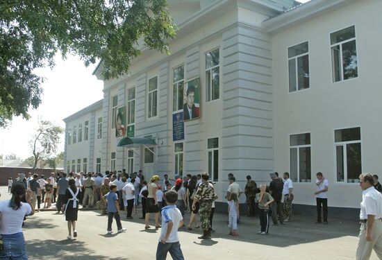 NEW SCHOOL IN CHECHNYA 