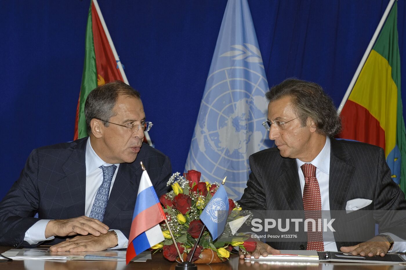 SERGEI LAVROV VISITS ETHIOPIA