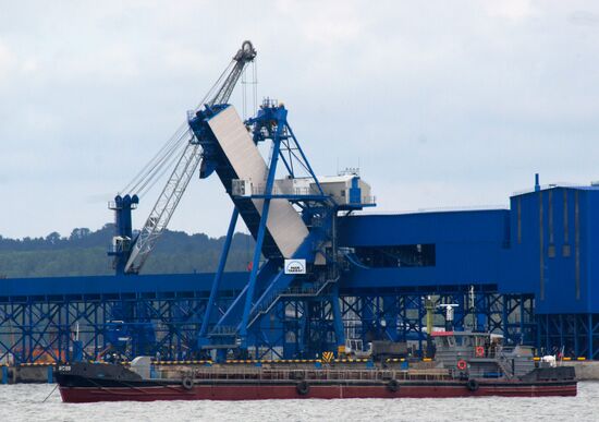 sea port of Ust-Lug