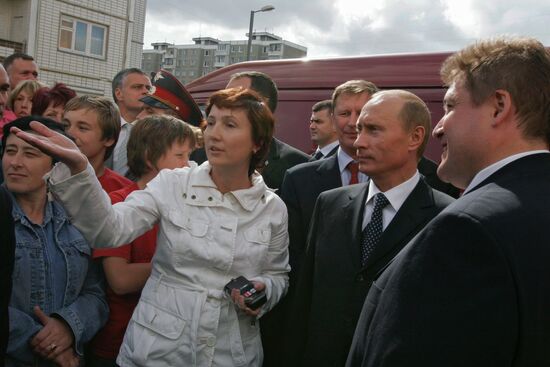 VLADIMIR PUTIN, KALININGRAD