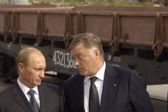 VLADIMIR PUTIN'S VISIT TO THE KALININGRAD REGION