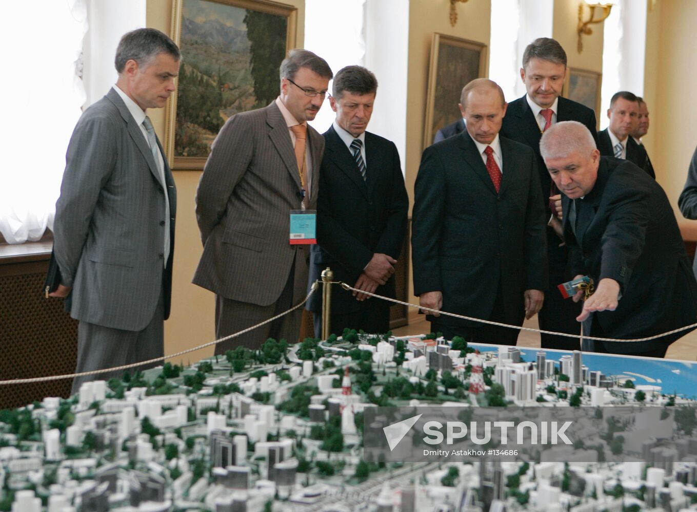 VLADIMIR PUTIN AT FORUM IN SOCHI