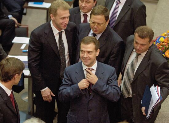 DMITRY MEDVEDEV VISITING KOLOMNA