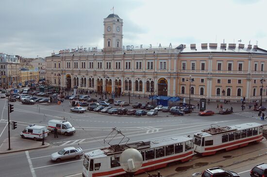 MOSCOW RAILROAD TERMINUS