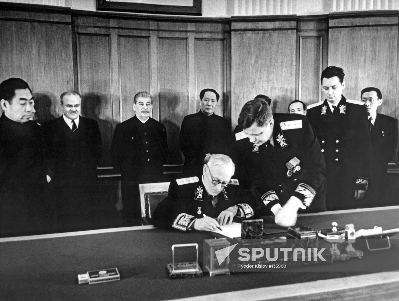 U.S.S.R.-P.R.C. TREATY SIGNING