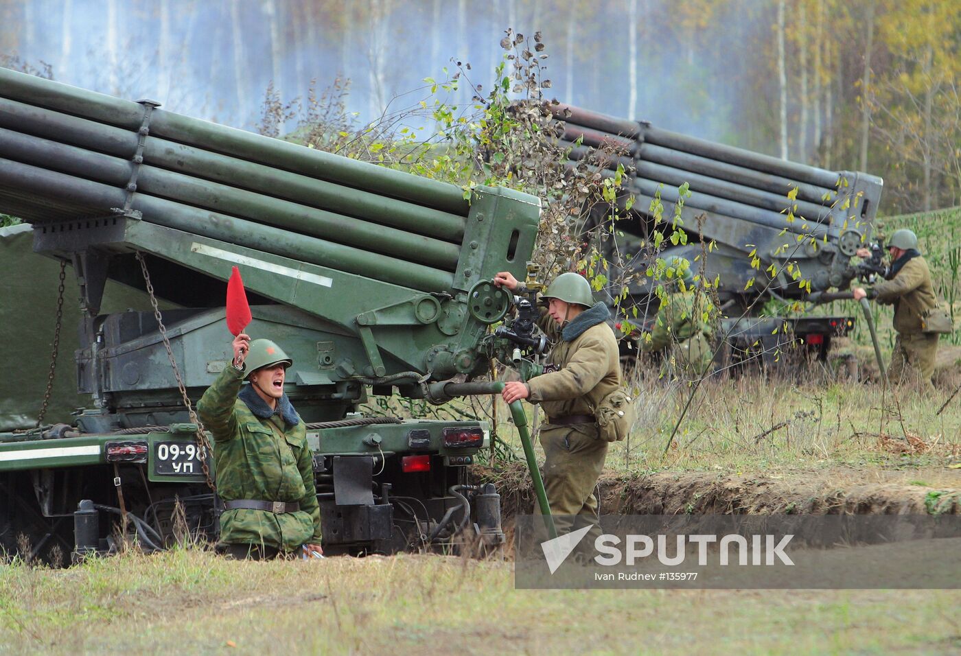 ARTILLERY SHOOTING DRILL