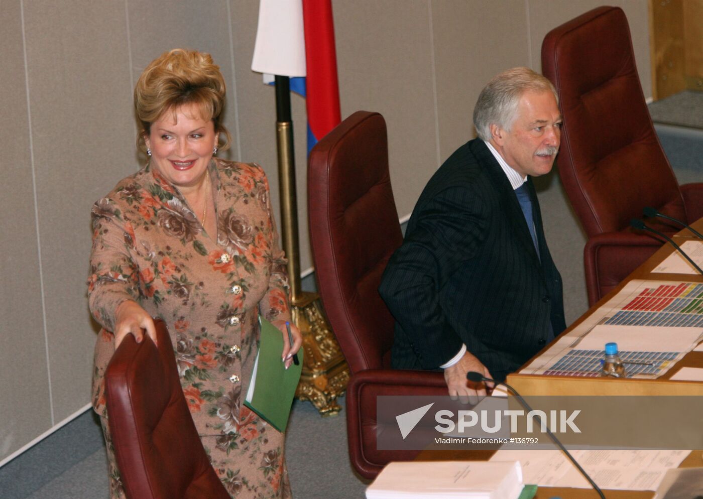 LYUBOV SLISKA AND BORIS GRYZLOV