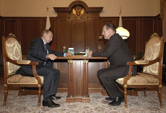 VLADIMIR PUTIN, SERGEI KATANANDOV