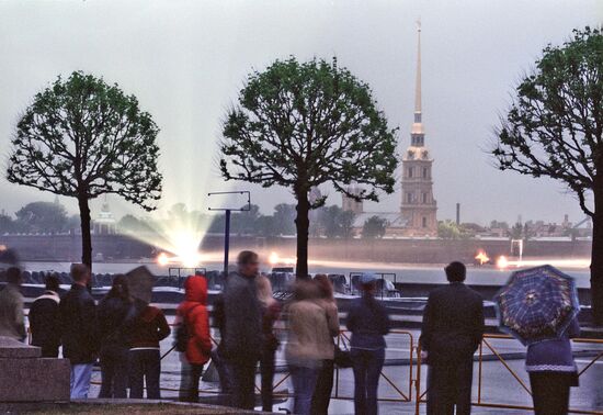 DVORTSOVAYA EMBANKMENT 300TH ANNIVERSARY CELEBRATIONS