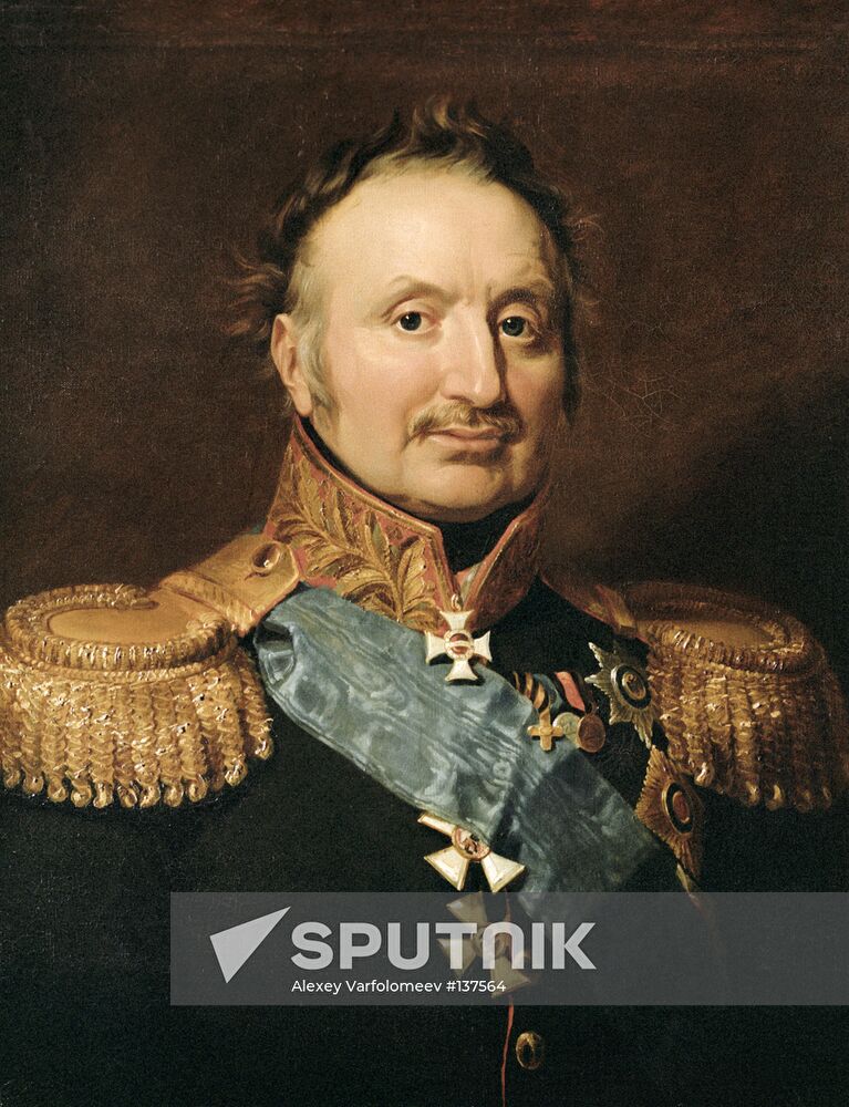 PETR VITGENSHTEIN PORTRAIT 1812 WAR 