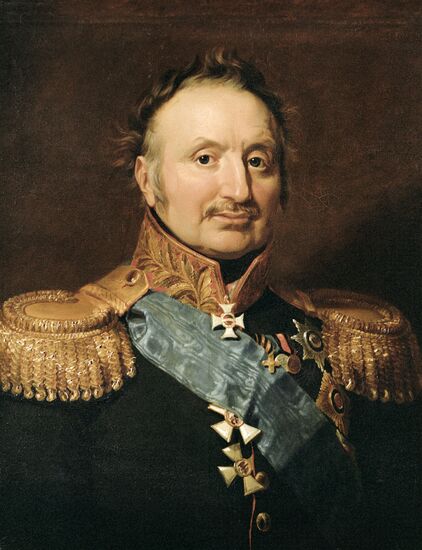 PETR VITGENSHTEIN PORTRAIT 1812 WAR 