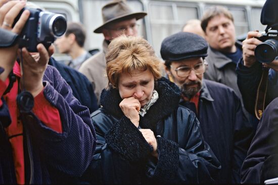 DUBROVKA HOSTAGES RELATIVES