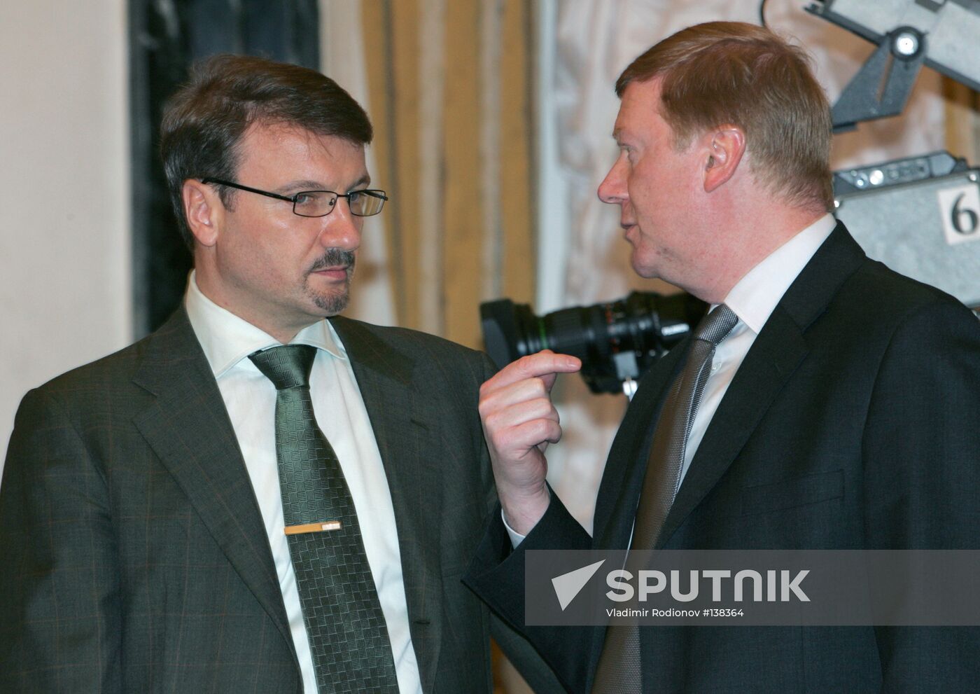 German Gref,  Anatoly Chubais 