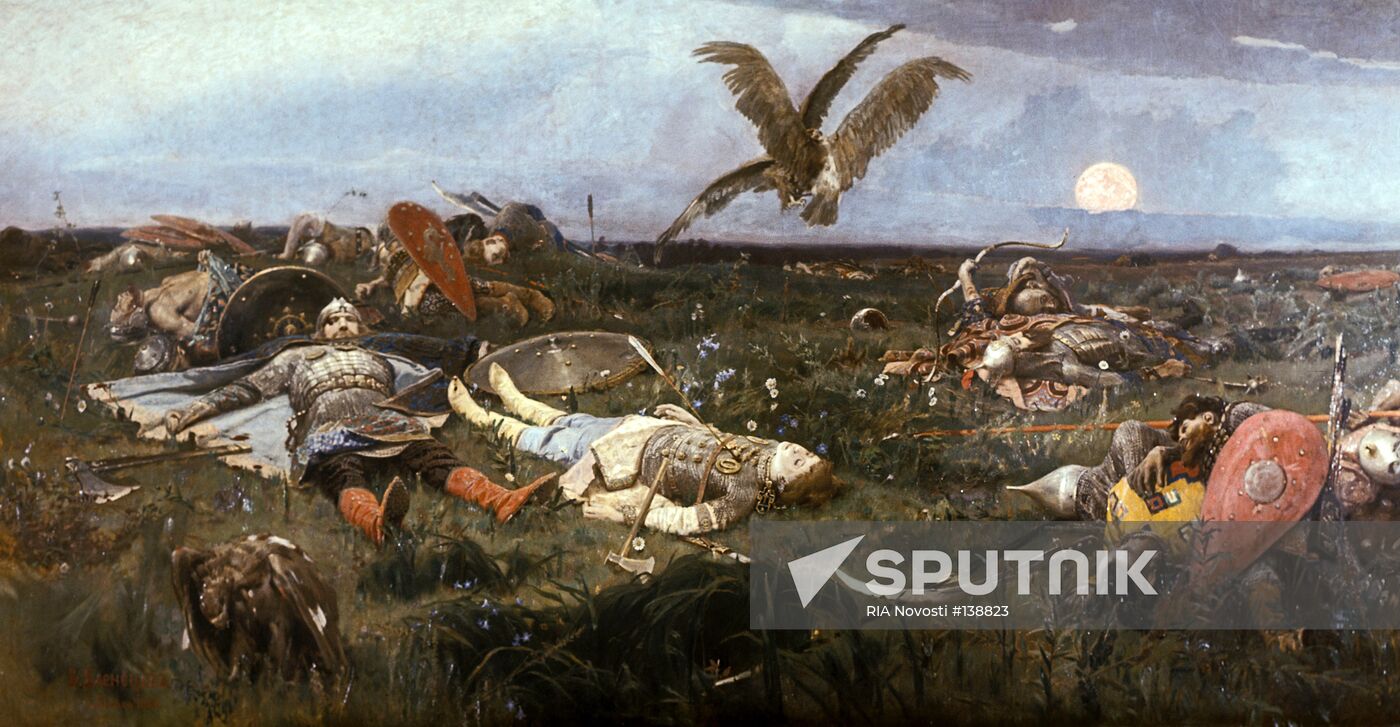 VASNETSOV PRINCE IGOR BATTLE POLOVTSY