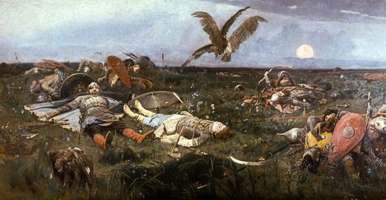 VASNETSOV PRINCE IGOR BATTLE POLOVTSY