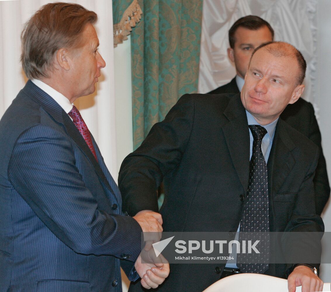 LEONID TYAGACHEV, VLADIMIR POTANIN 