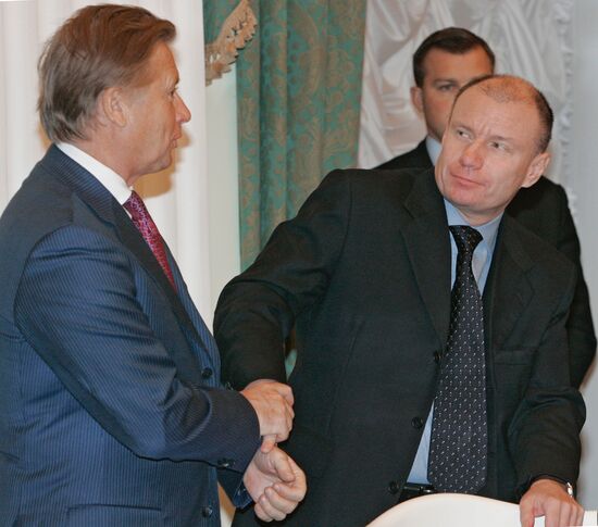 LEONID TYAGACHEV, VLADIMIR POTANIN 