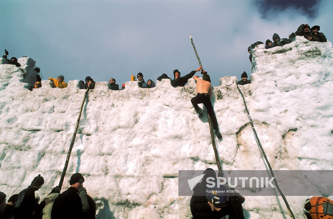 SHROVETIDE SNOW FORTRESS ATTACK