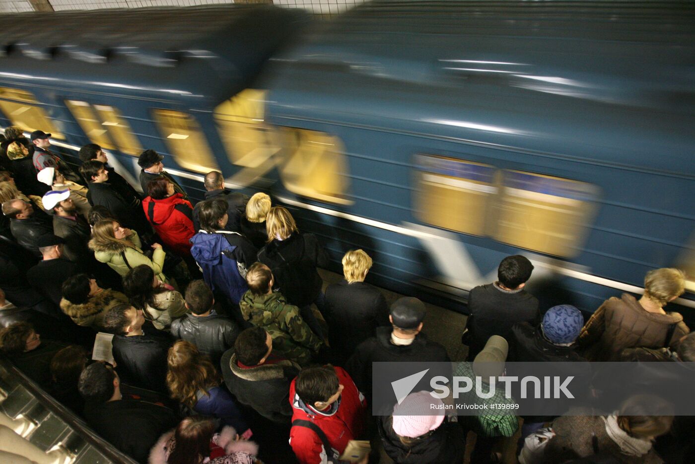"JAM" IN MOSCOW METRO