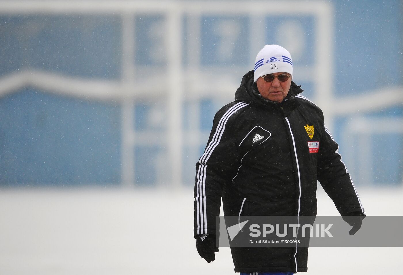 Football. FC Anzhi holds training session