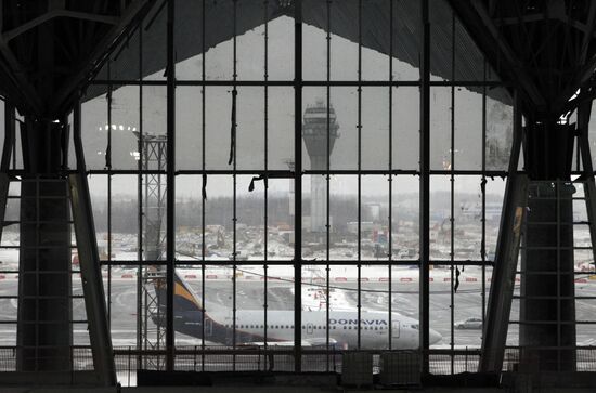 Construction of new passenger terminal at Pulkovo Airport