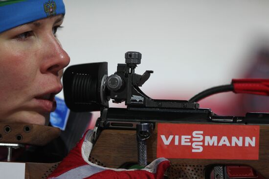 Biathlon. World Cup 1st stage. Women's Individual