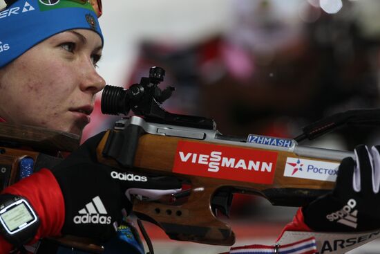 Biathlon. World Cup 1st stage. Women's Individual