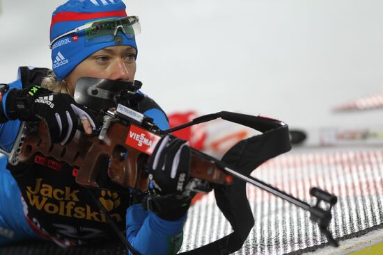 Biathlon. World Cup 1st stage. Women's Individual
