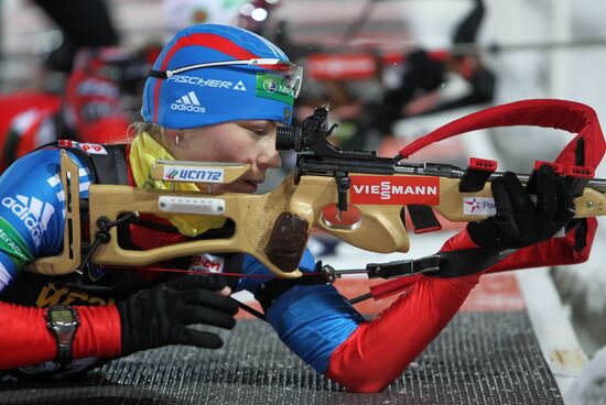 Biathlon. World Cup 1st stage. Women's Individual