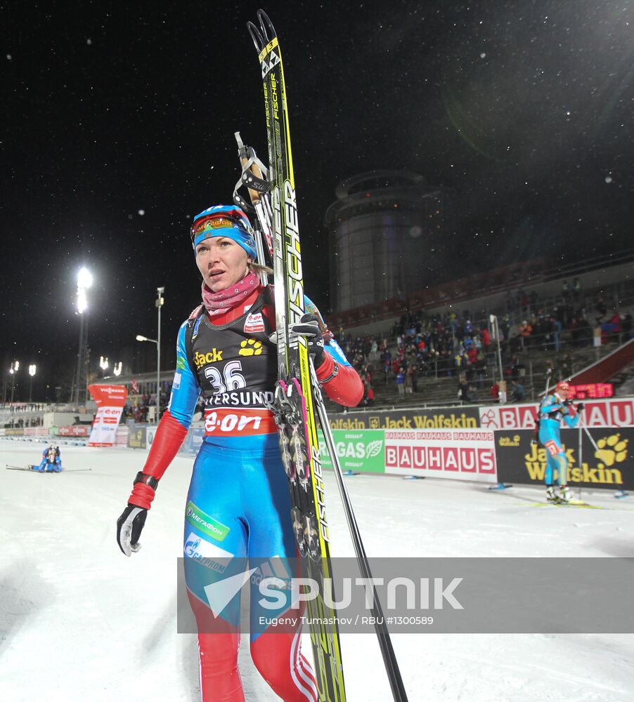 Biathlon. First stage of World Cup. Women's Individual