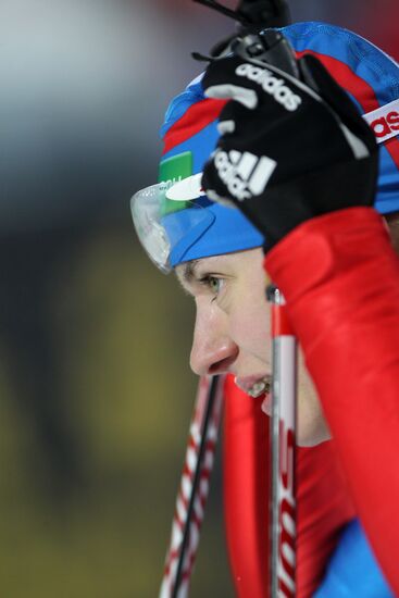 Biathlon. First stage of World Cup. Women's Individual