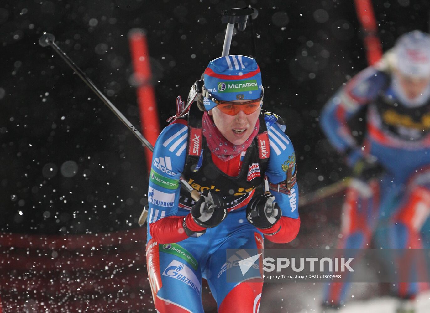 Biathlon. First stage of World Cup. Women's Individual