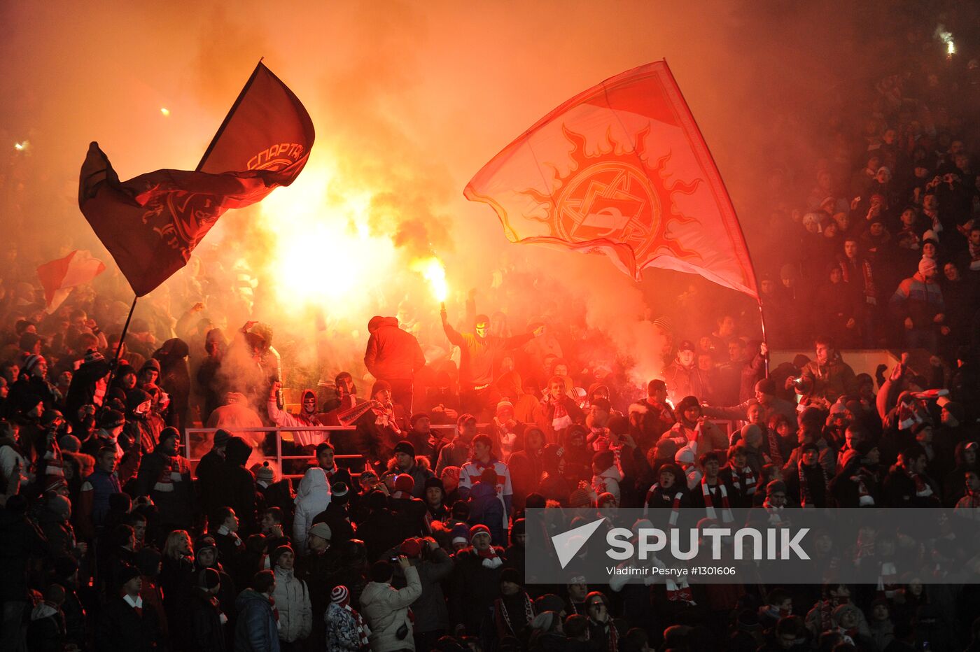 Football. Russian Premier League. Spartak vs. Zenit