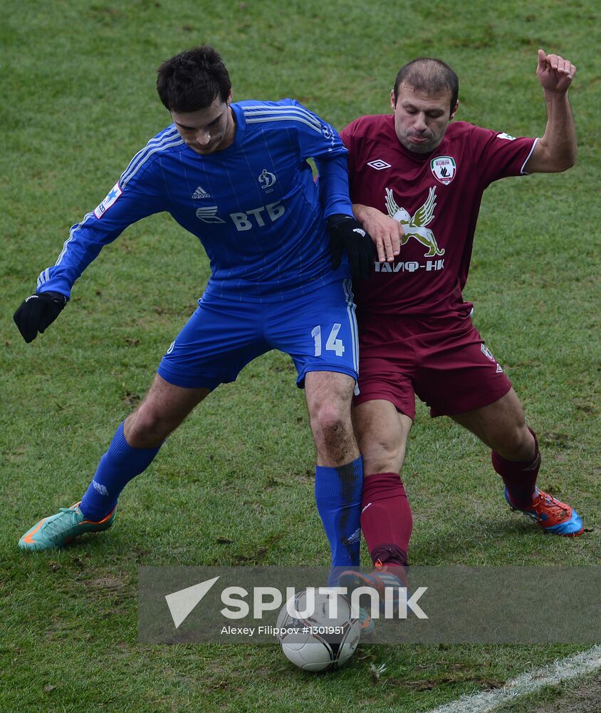 Football. Russian Premiere League. Dynamo vs. Rubin
