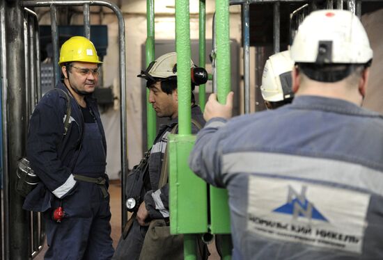 Taimyrsky mine of Norilsk Nickel