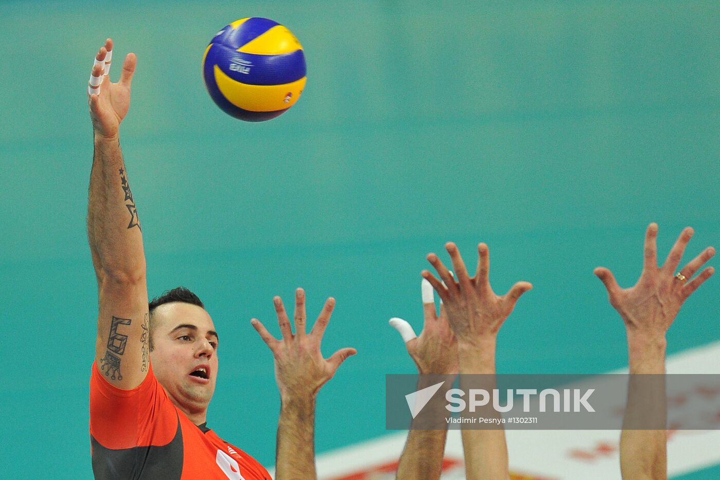 Volleyball. Super League. Iskra vs. Belogorye