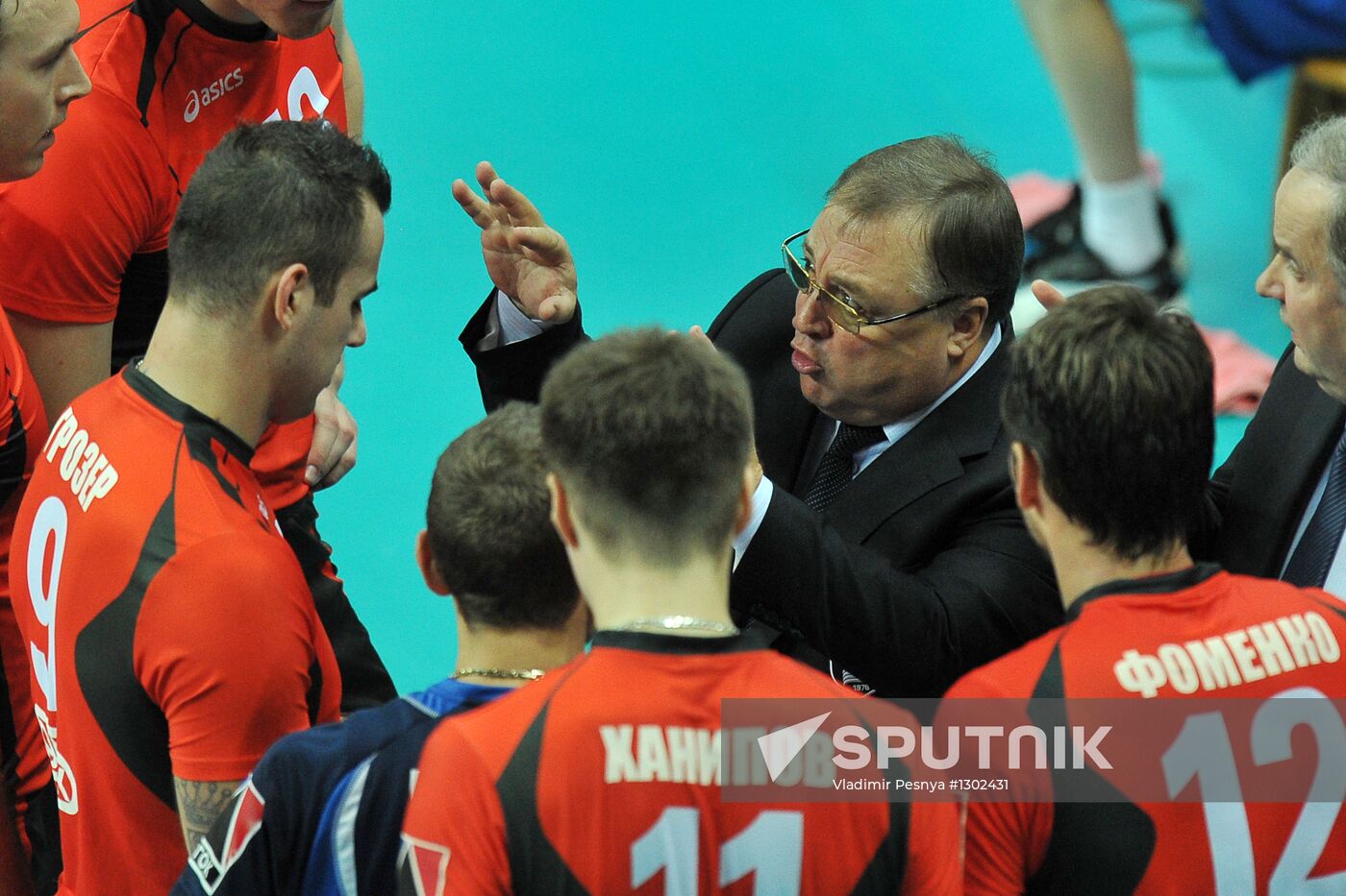 Volleyball. Super League. Iskra vs. Belogorye