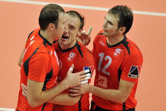 Volleyball. Super League. Iskra vs. Belogorye