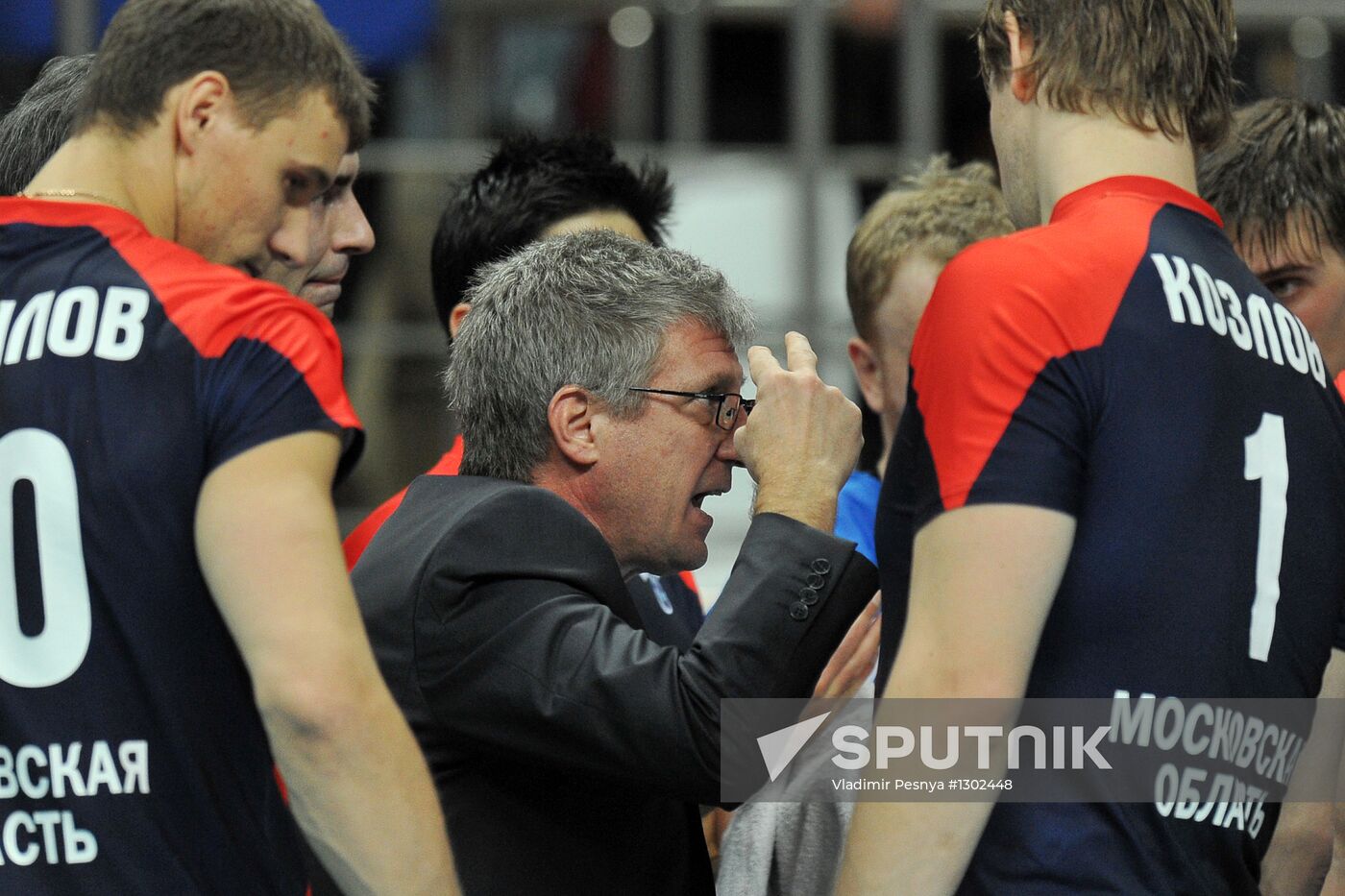 Volleyball. Super League. Iskra vs. Belogorye