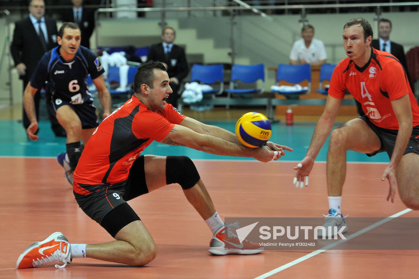 Volleyball. Super League. Iskra vs. Belogorye