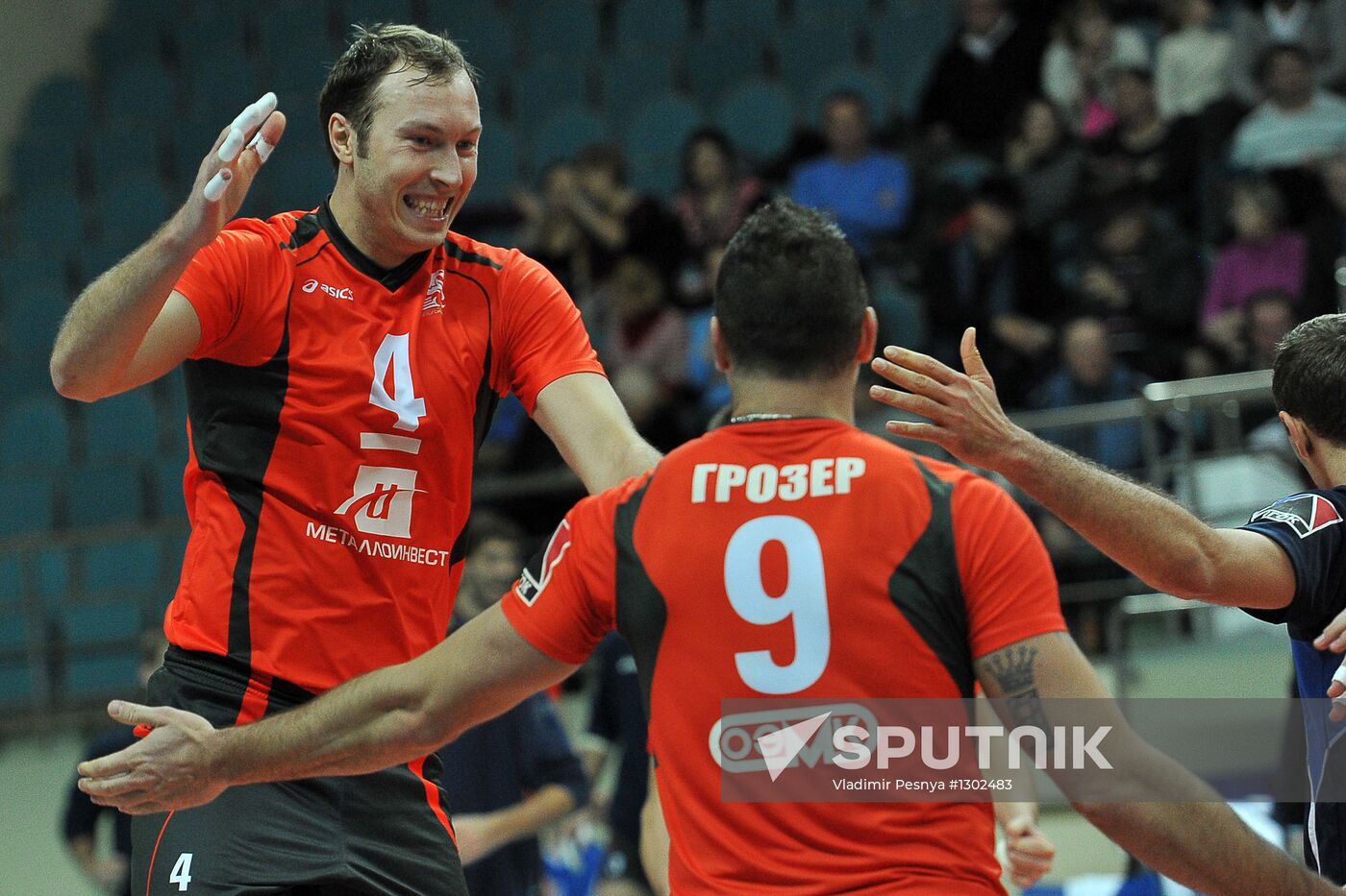 Volleyball. Super League. Iskra vs. Belogorye