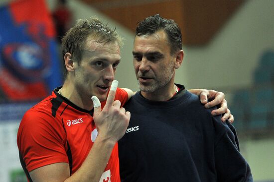 Volleyball. Super League. Iskra vs. Belogorye