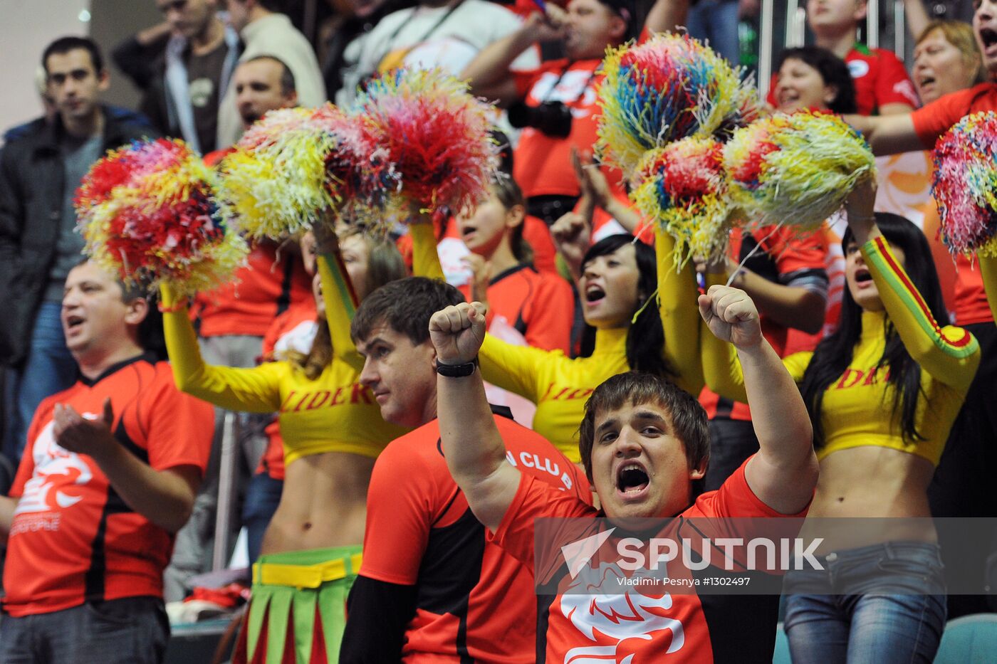 Volleyball. Super League. Iskra vs. Belogorye