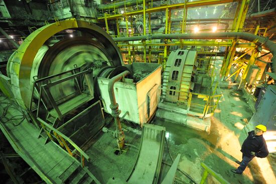 Talnakh Ore Enrichment Plant of Norilsk Nickel Combine