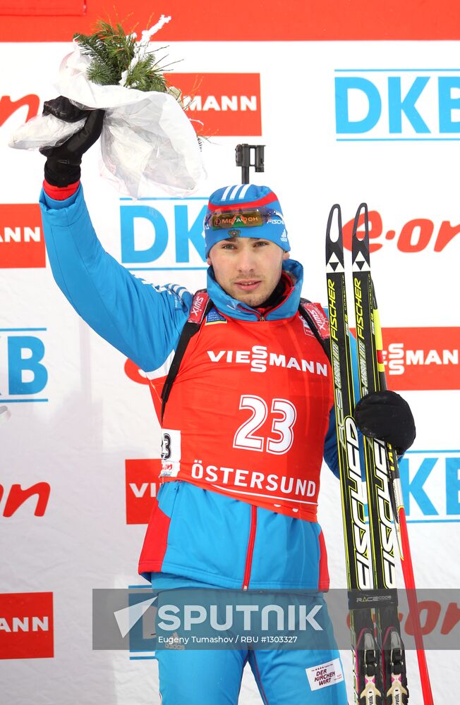 Biathlon. 2012-13 World Cup I. Men's Pursuit